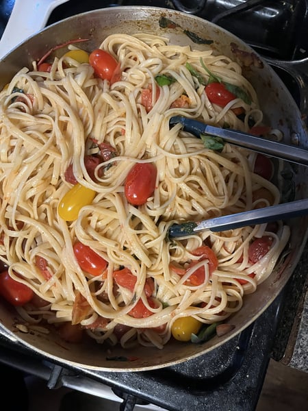 Spaghetti plate