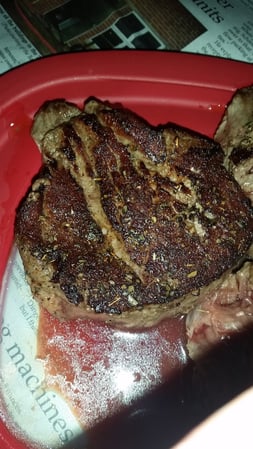 steak seared