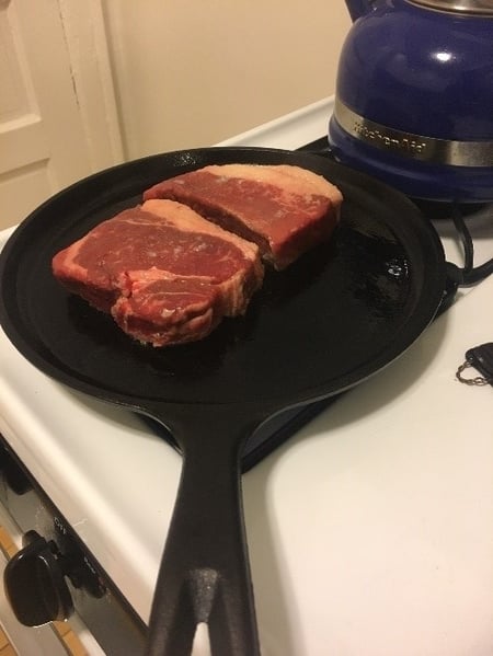 steak cast iron