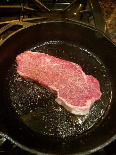 steak cast iron