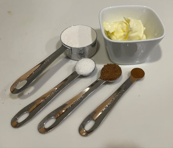 Streusel ingredients