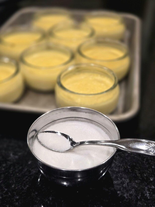 Sugar for top of creme brulee