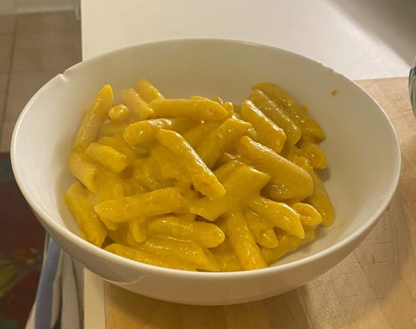 Sungold tomato pasta