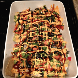 sushi nachos