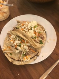 Pulled Chicken Tacos