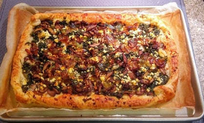 french bistro tart baked