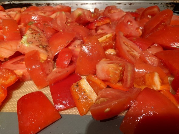 tomatoes chopped