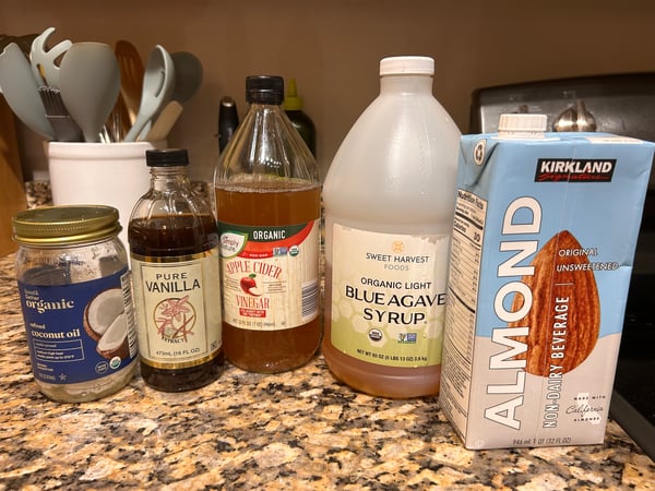 Wet ingredients