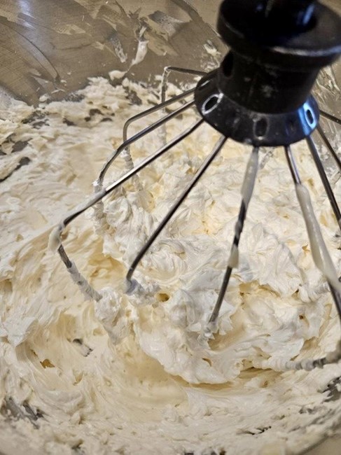 Whipped buttercream