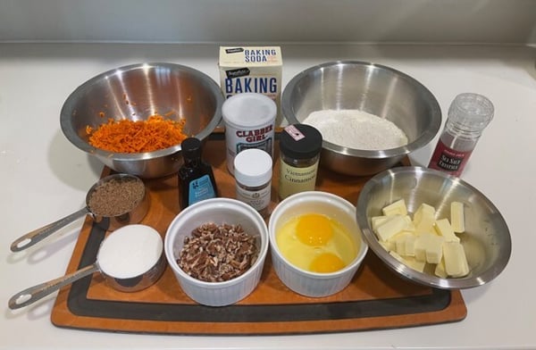 Whoopie pie mise en place
