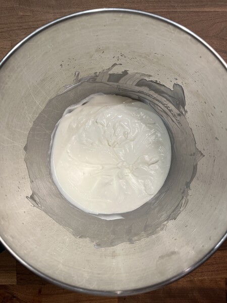 Yogurt whip after