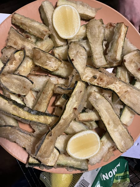 Zucchini plate