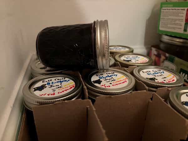 Boxed Blueberry Jam