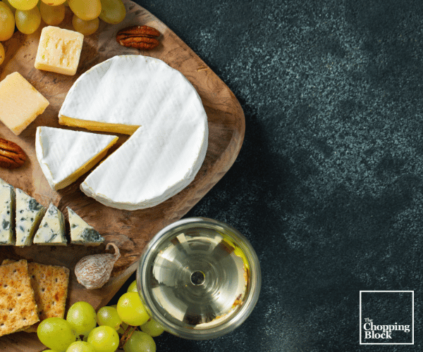 Cheese and wine