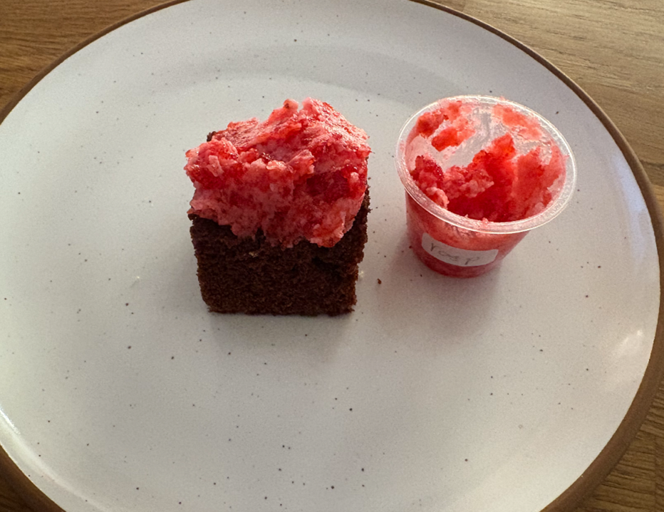 Chocolate Cake &amp; Raspberry