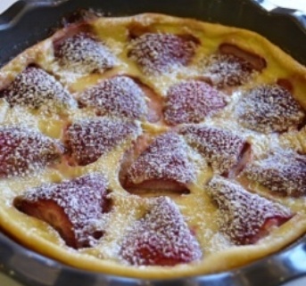 Strawberry Clafouti
