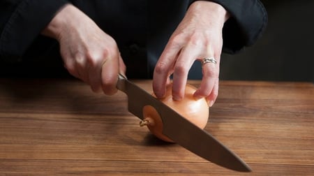 Chopping an Onion