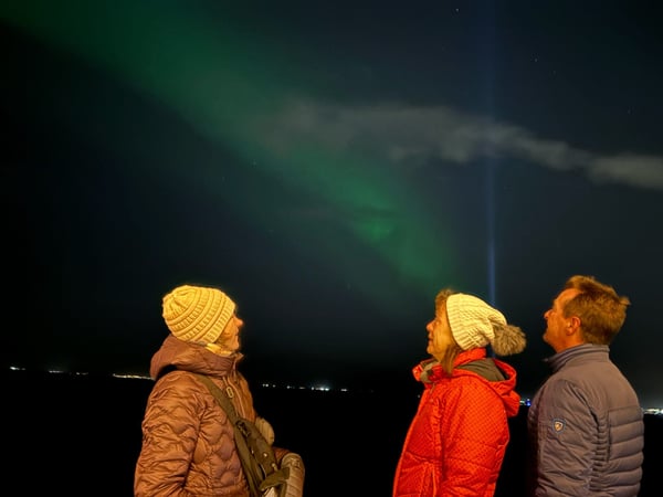 Watching Northern lights
