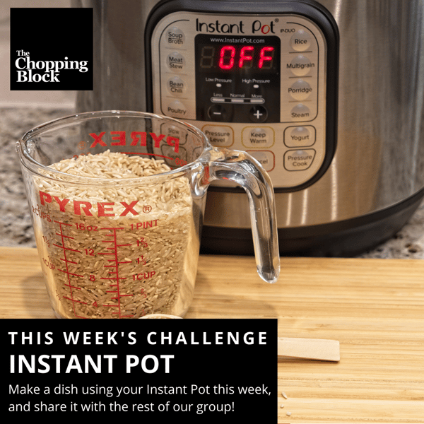 Instant Pot FB Challenge
