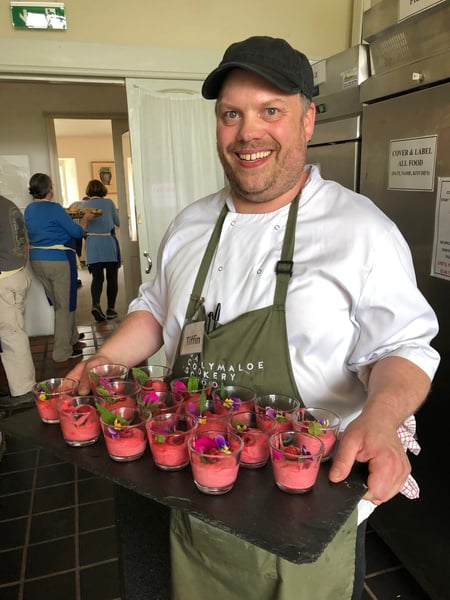 Cooking school dessert