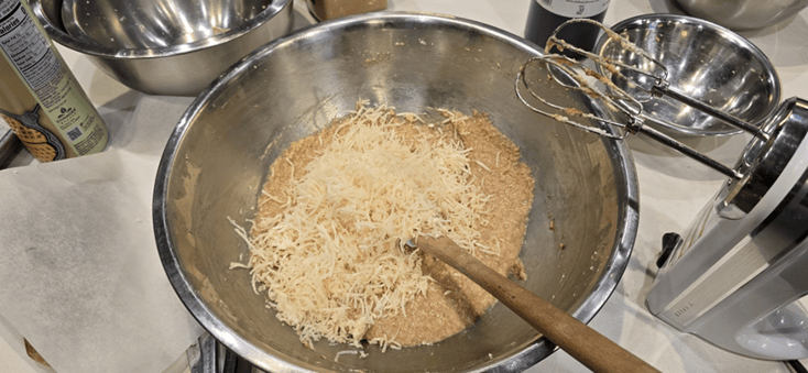 Parsnips in batter