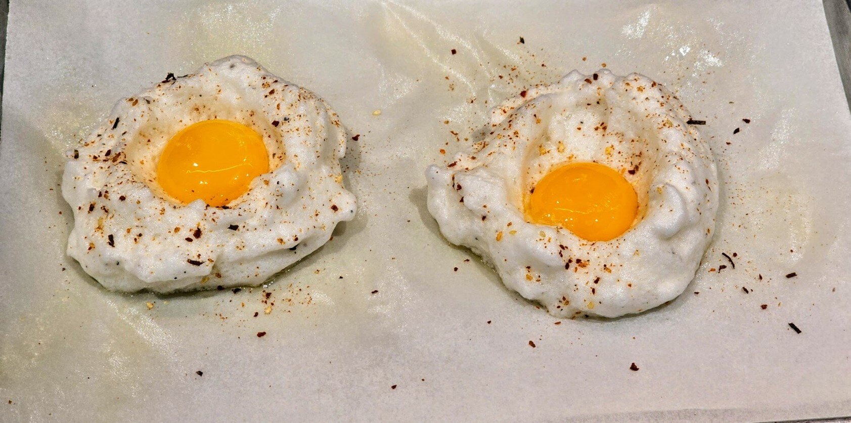 Raw Cloud Eggs