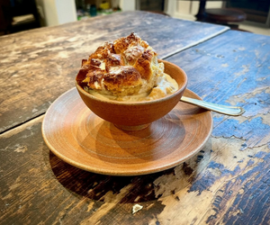 Pumpkin-Cinnamon Bread Pudding  