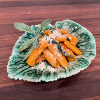Sweet Potato Gnocchi with Sage-Brown Butter Sauce
