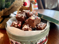 Old-Fashioned Chocolate-Peppermint Fudge