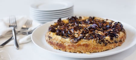 Mushroom Thyme Cheesecake