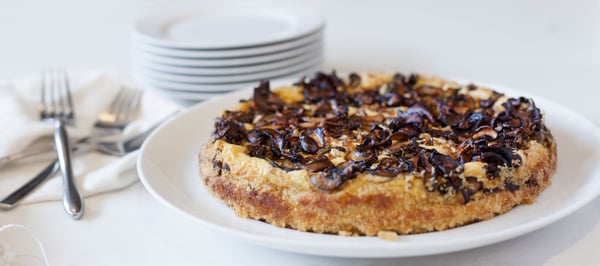 Mushroom Cheesecake Mushroom Cheesecake