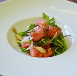 Watermelon and Arugula Salad