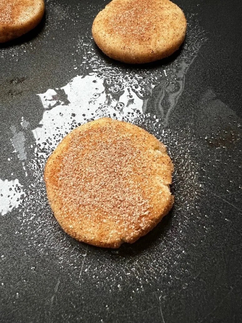 Snickerdoodle pressed