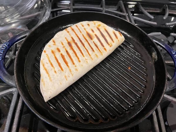 Taco flipped