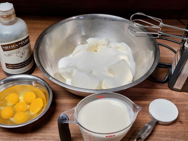 Cheesecake ingredients