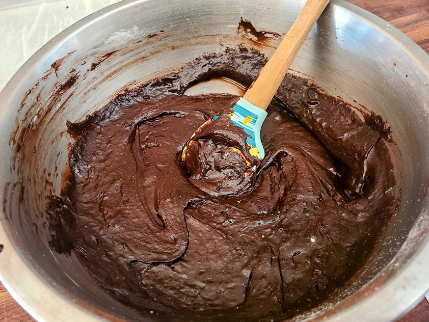 Brownie batter