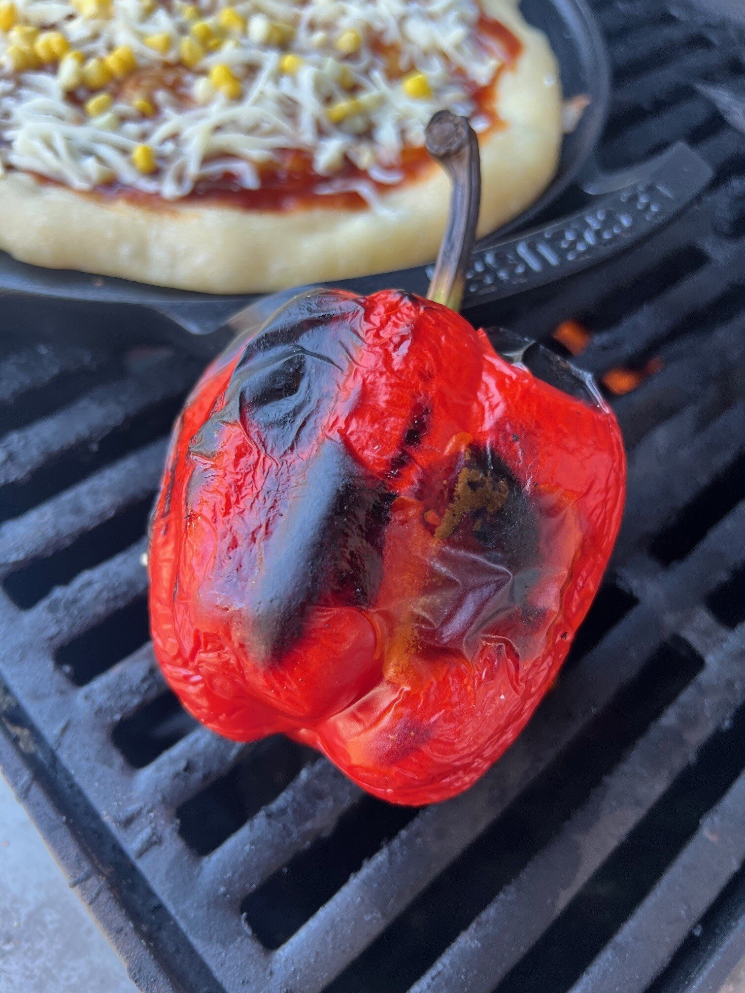 Charred pepper