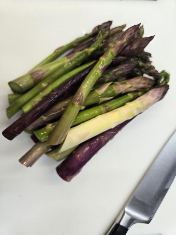 Cleaned Asparagus