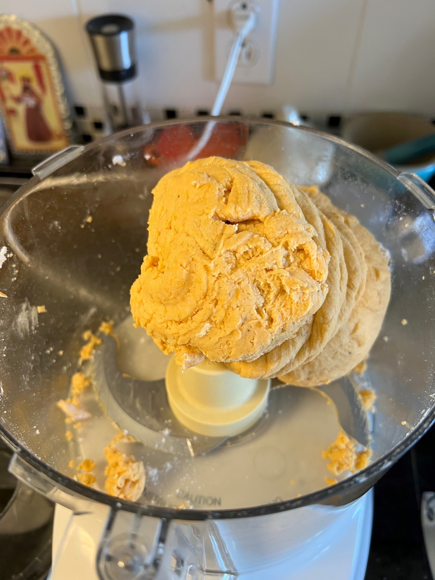 dough out of processor