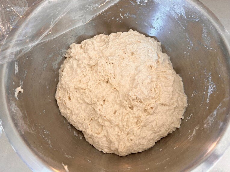 Dough resting