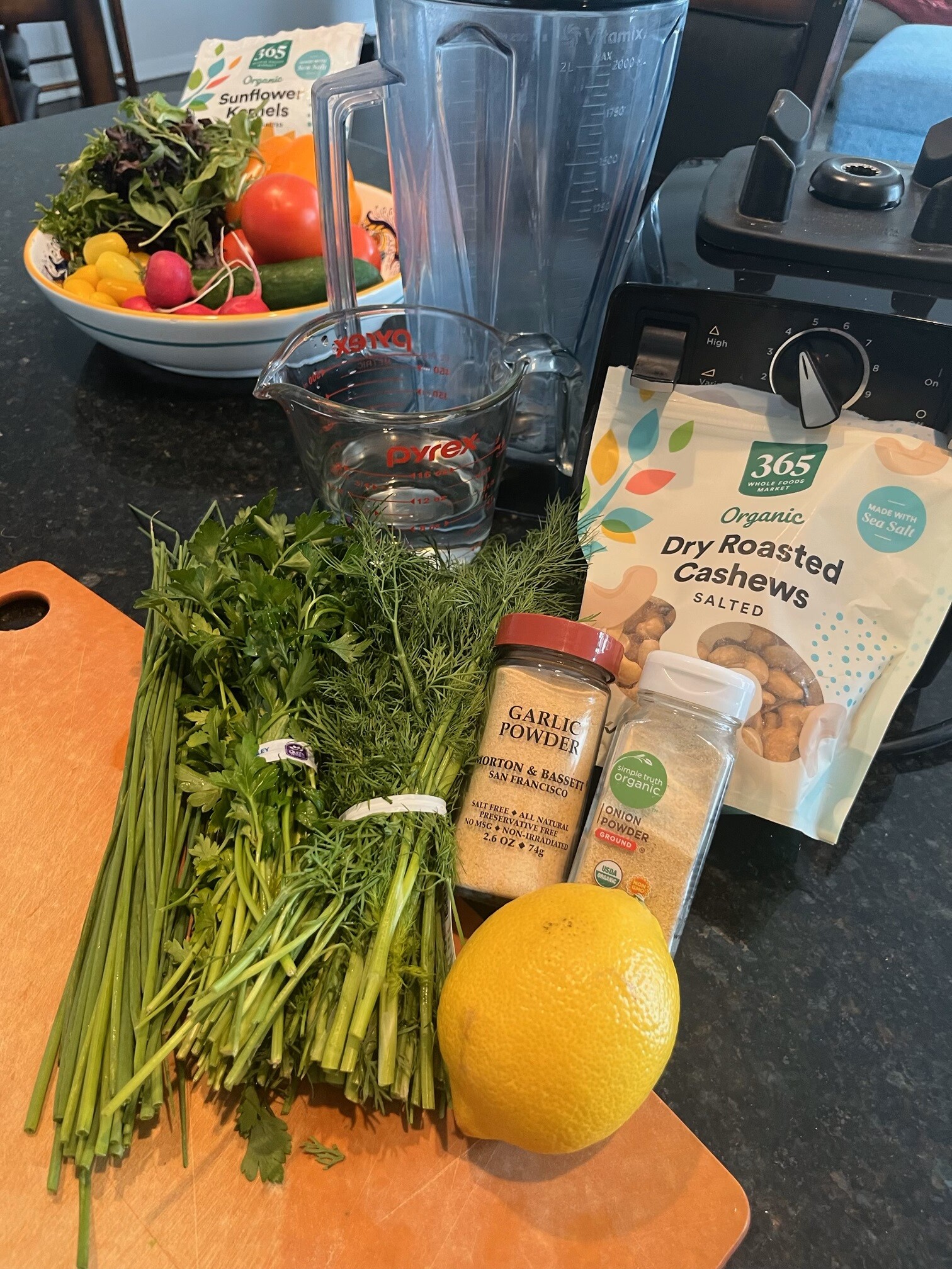 Dressing ingredients