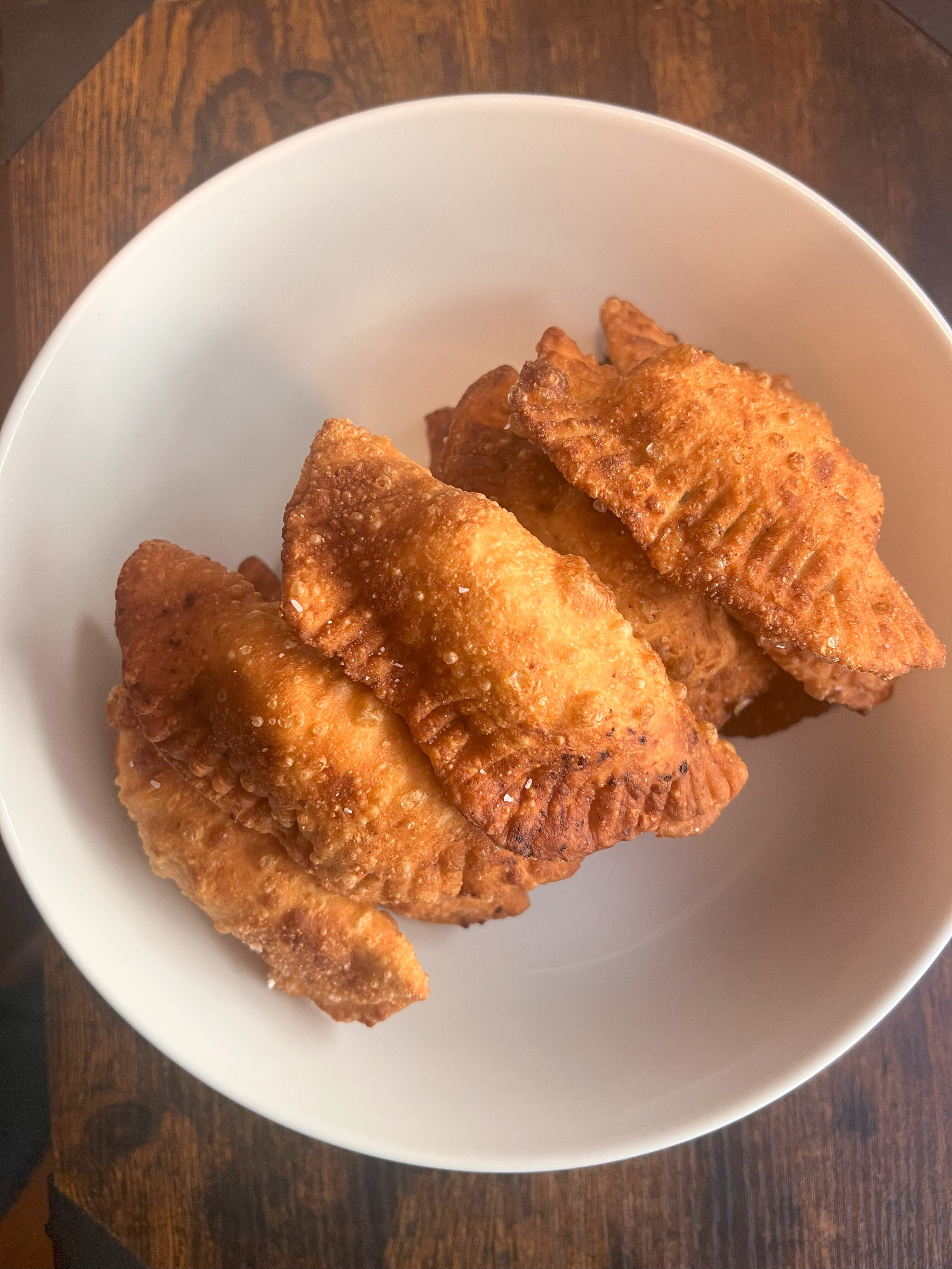 Empanadas from top