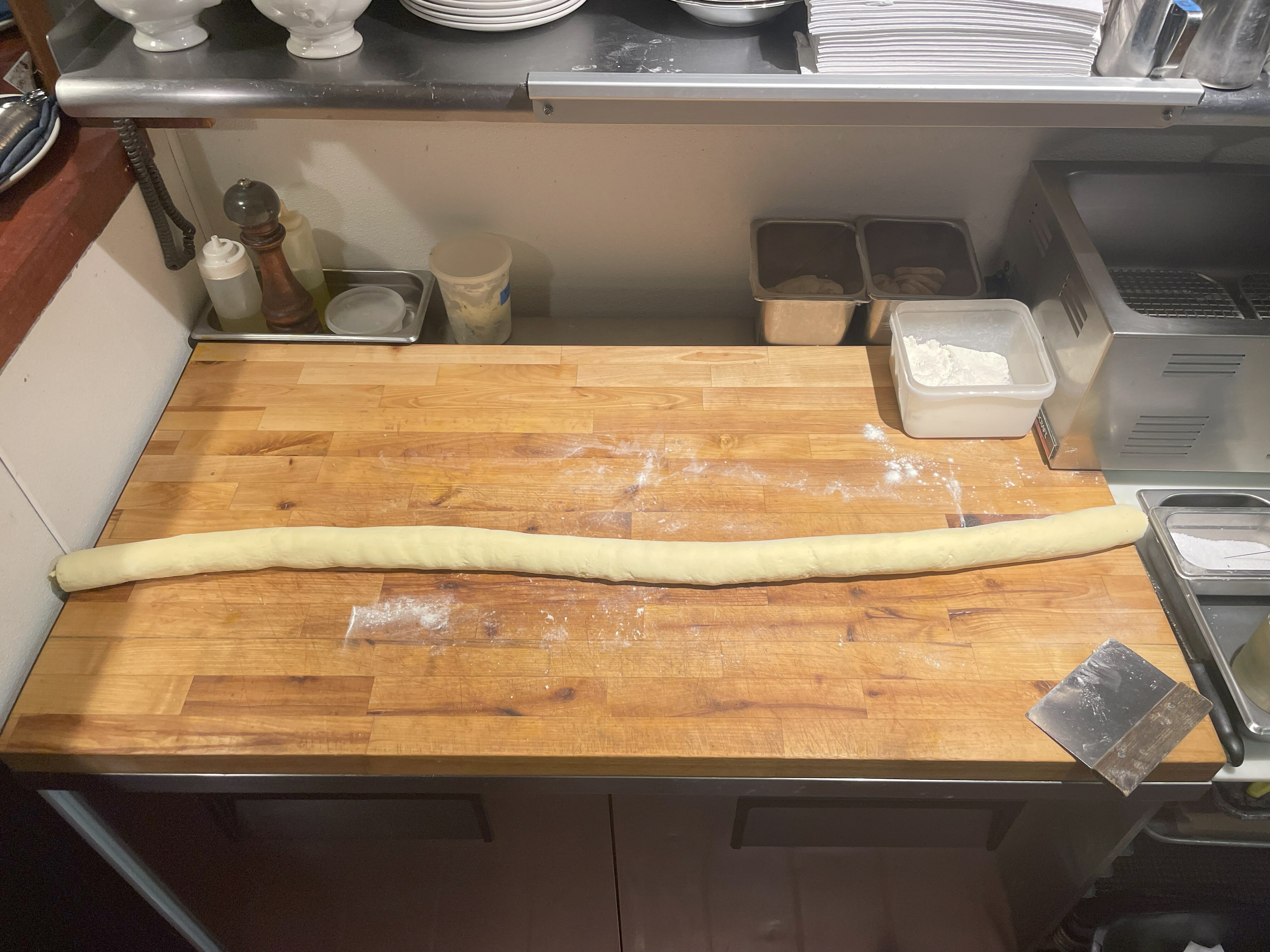 Gnocchi long log