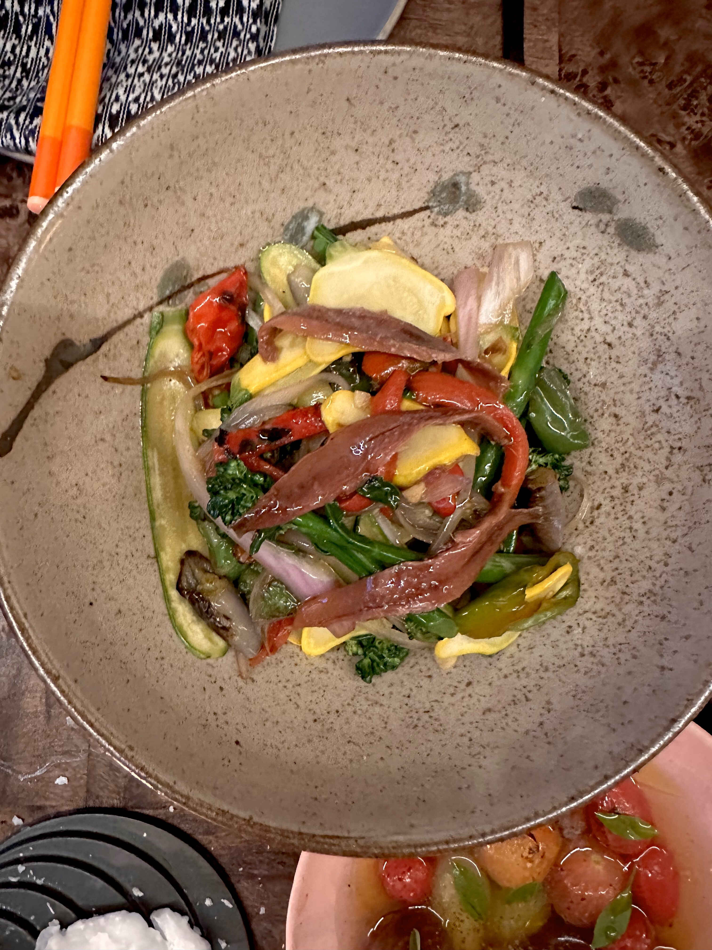 Max anniversary meal course 2