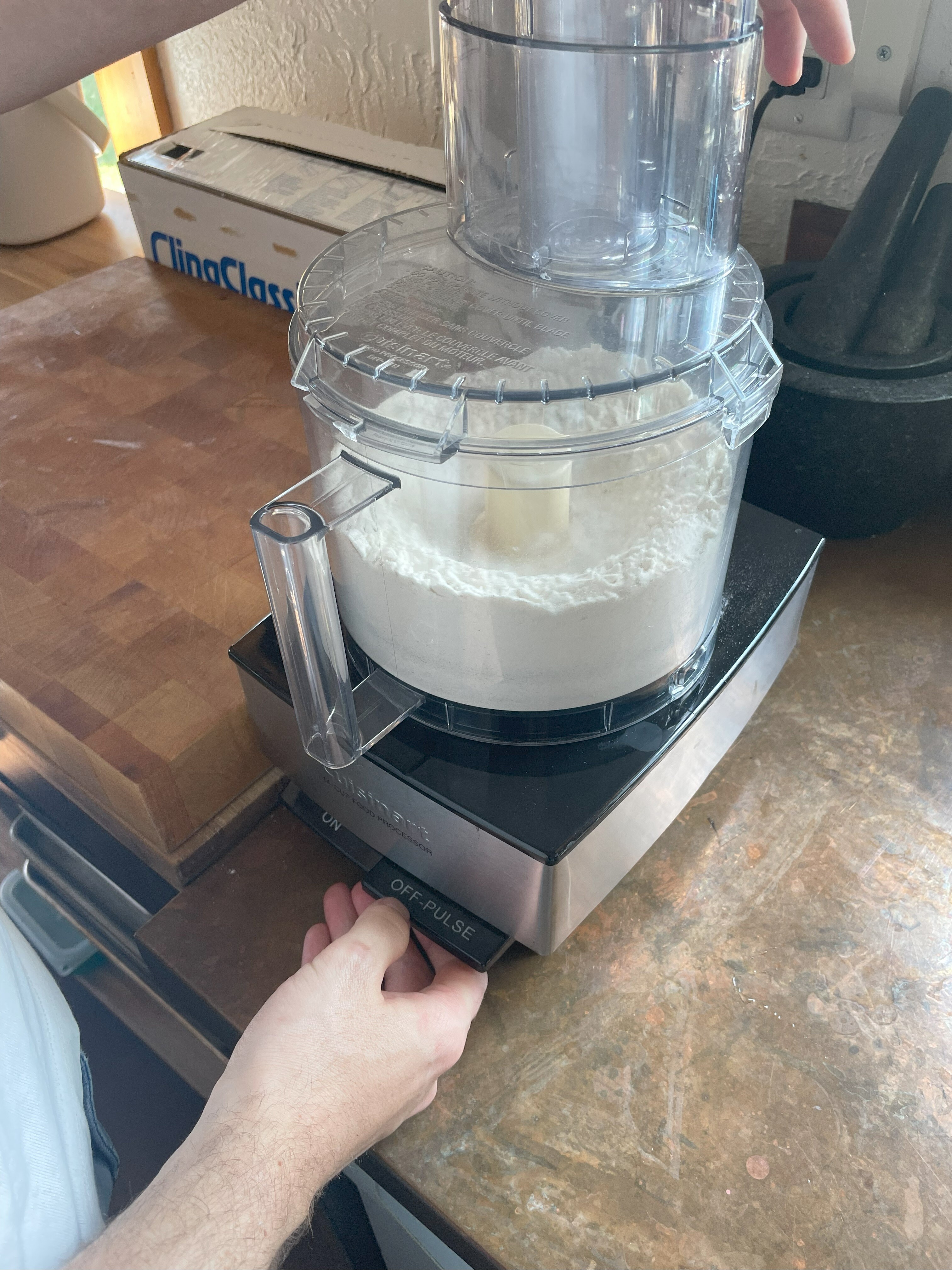 Mixing dry ingredients