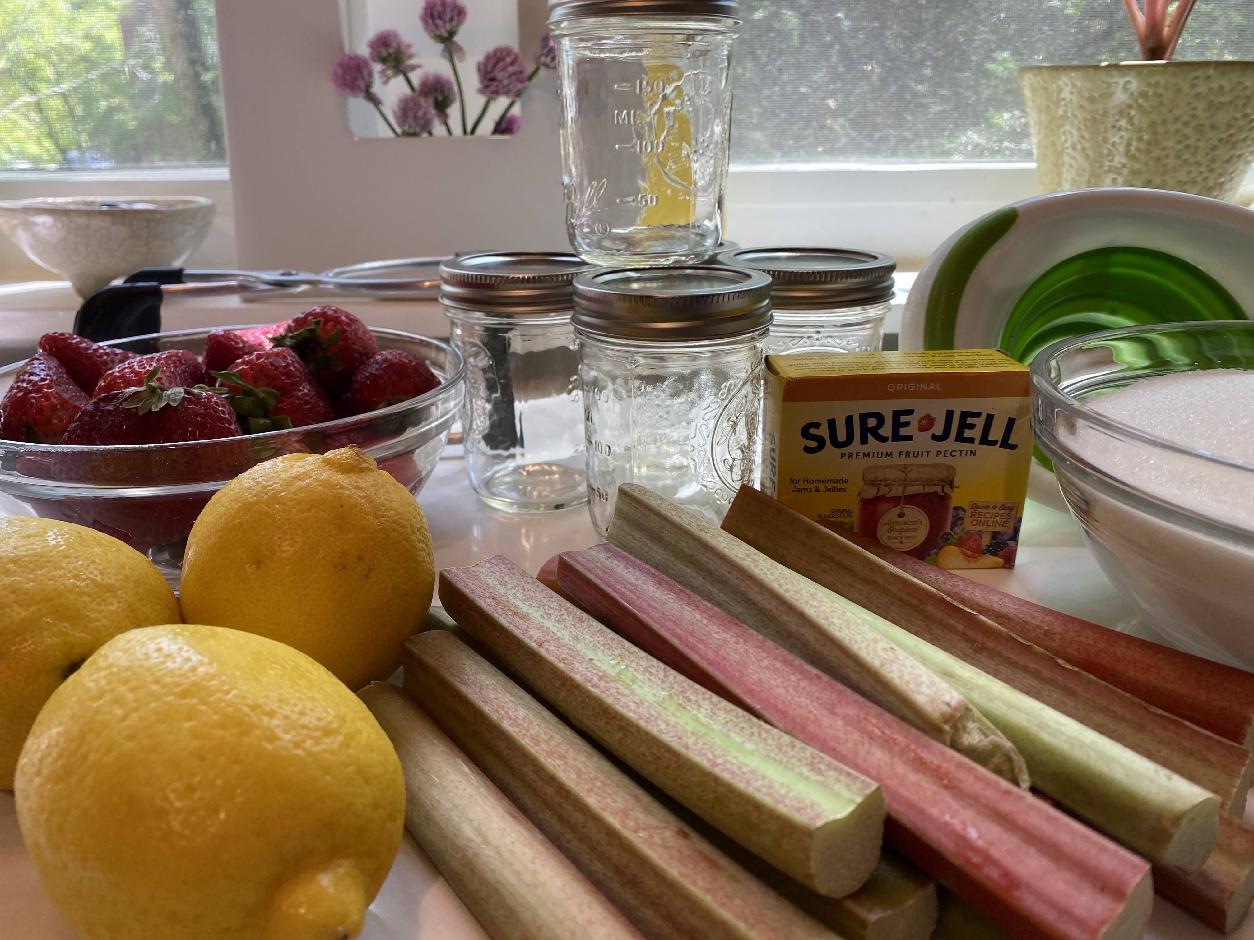 Jam ingredients