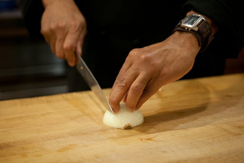 Onion Knife Skills