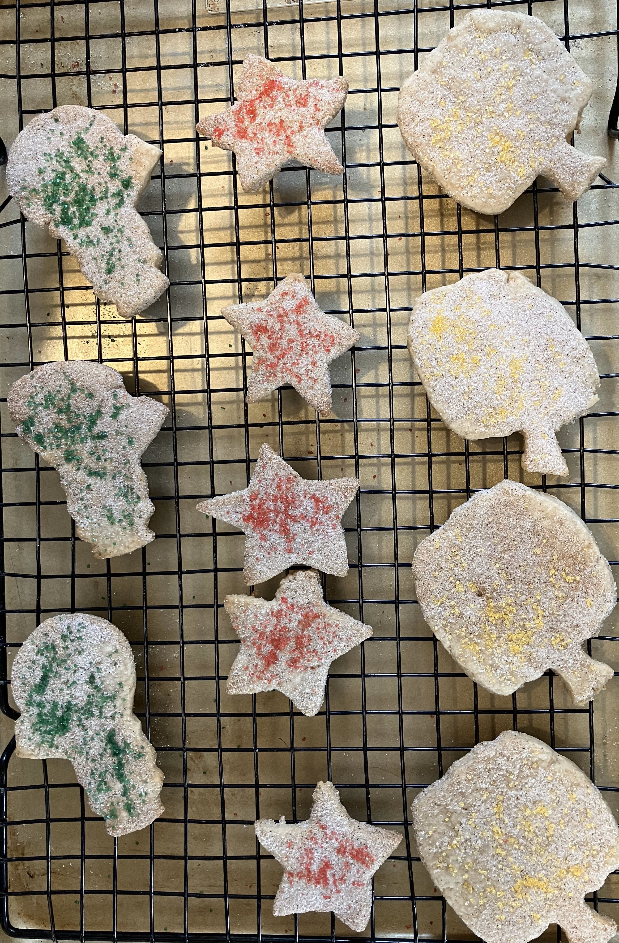 Decorated cookies