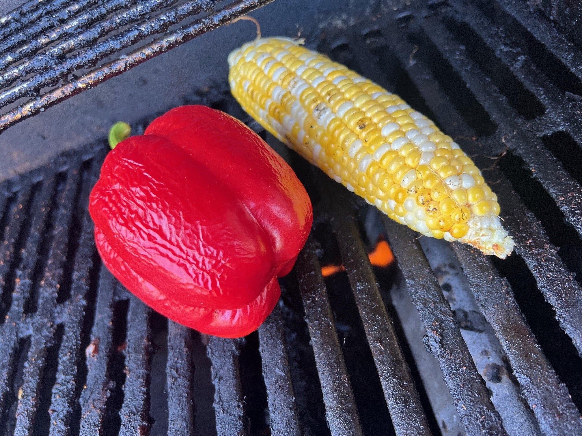 Pepper and corn