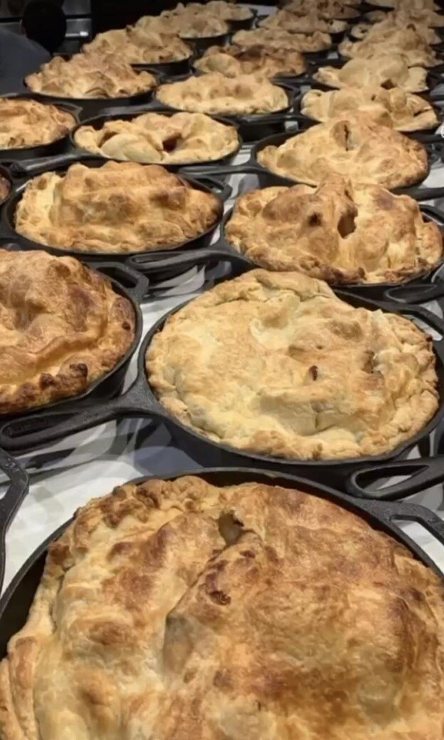 Pies baked